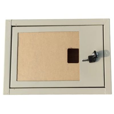 Biometric machine metal encloser cover Box