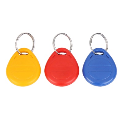 Rfid keychain tag 125khz and 13.56 khz