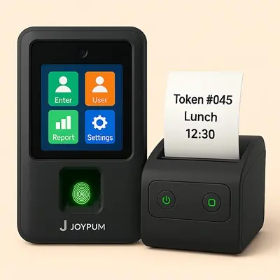 Canteen Management System — Biometric Token and Automated Reporting
